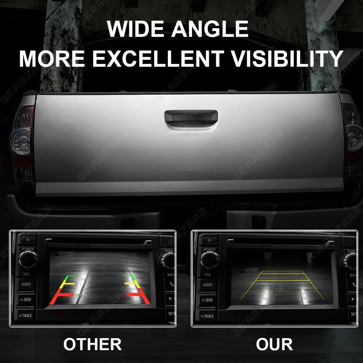 Tailgate Tacoma 2005-2014 For Toyota Handle with Camera 2007 2008 2006 Backup 09