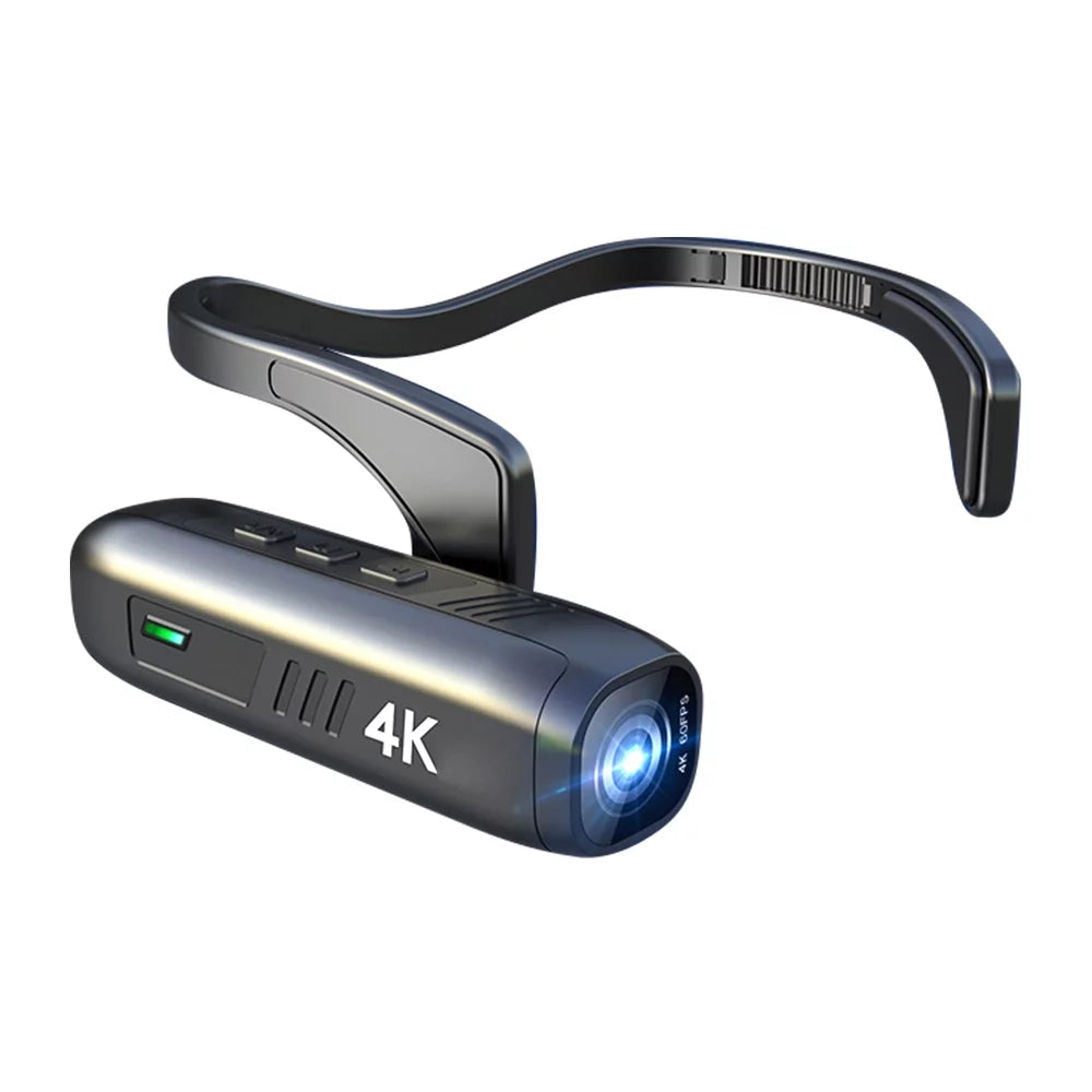 1080P Camera Head Webcam Wearable 4K Camera Camcorder Recorder Vlog Video Hands-Off 60FPS FHD WiFi Andoer EP6 Mounted Camera Camera