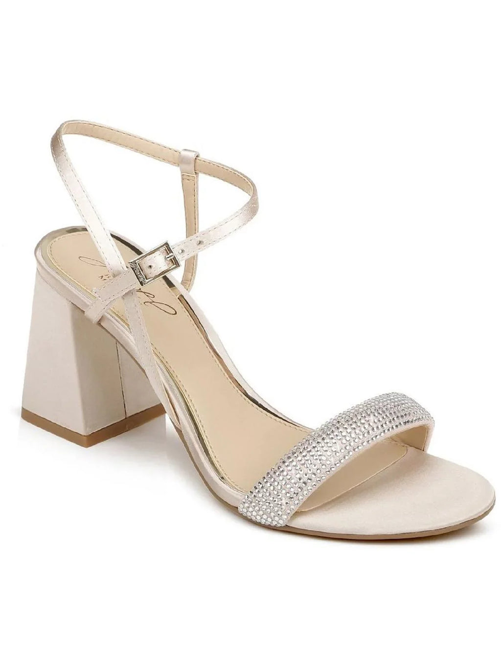 Mischka Badgley Heel Sandals Earlene Evening Block Women's Jewel