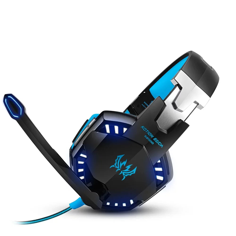 with Audio Headset for EACH Noise 3.5mm PC Adapter Smartphone Gaming Laptop KOTION EACH Reduction Cable G2000 KOTION