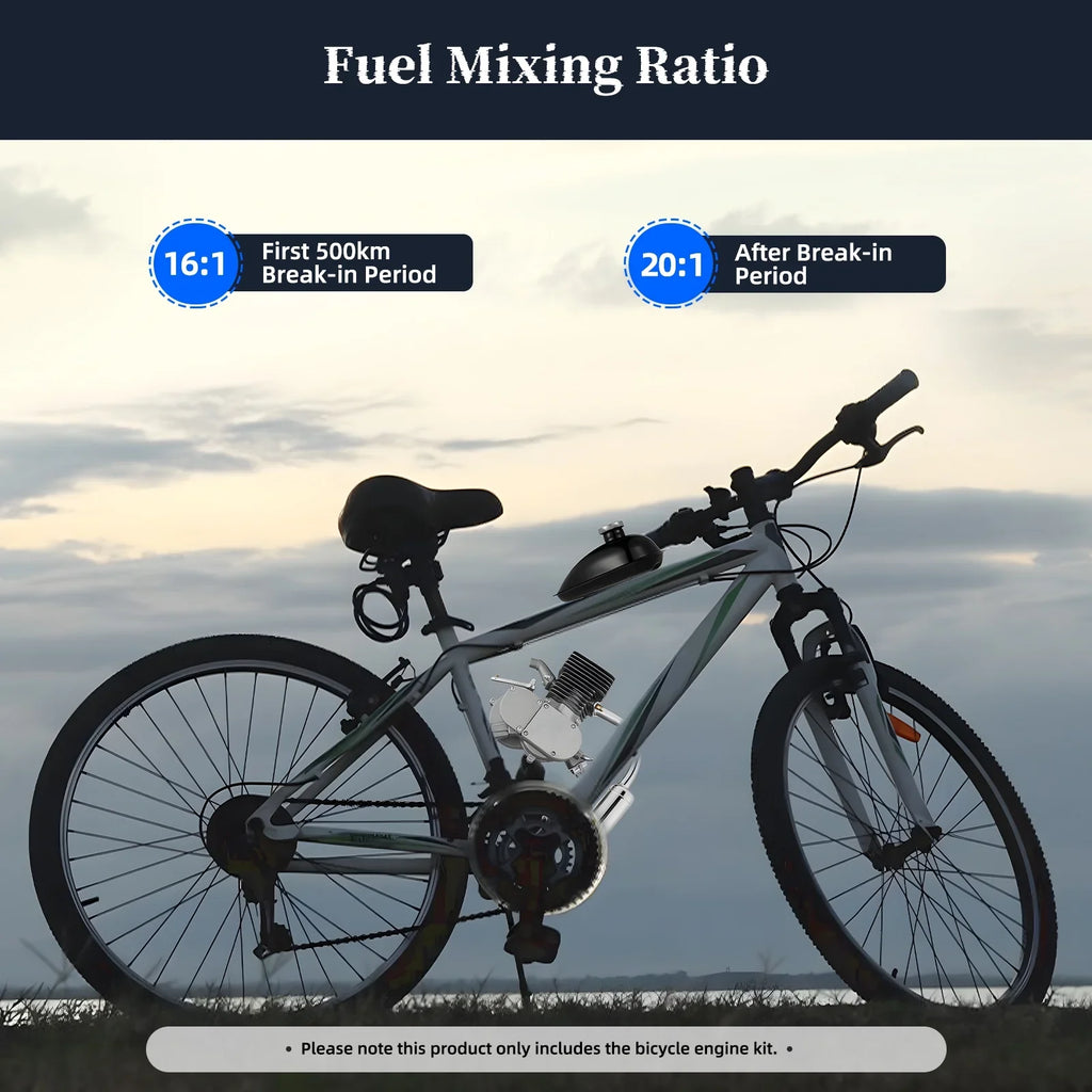 Kit Set Bike Full /28" for Engine Engine Most 100CC Bicycle Kit Stroke Motorized 2 Petrol Miumaeov Gas Bicycle 26"