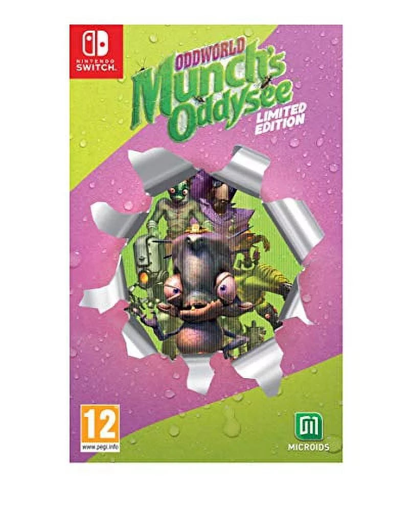 Oddysee Oddworld: Limited Switch) Edition - Munch's (Nintendo