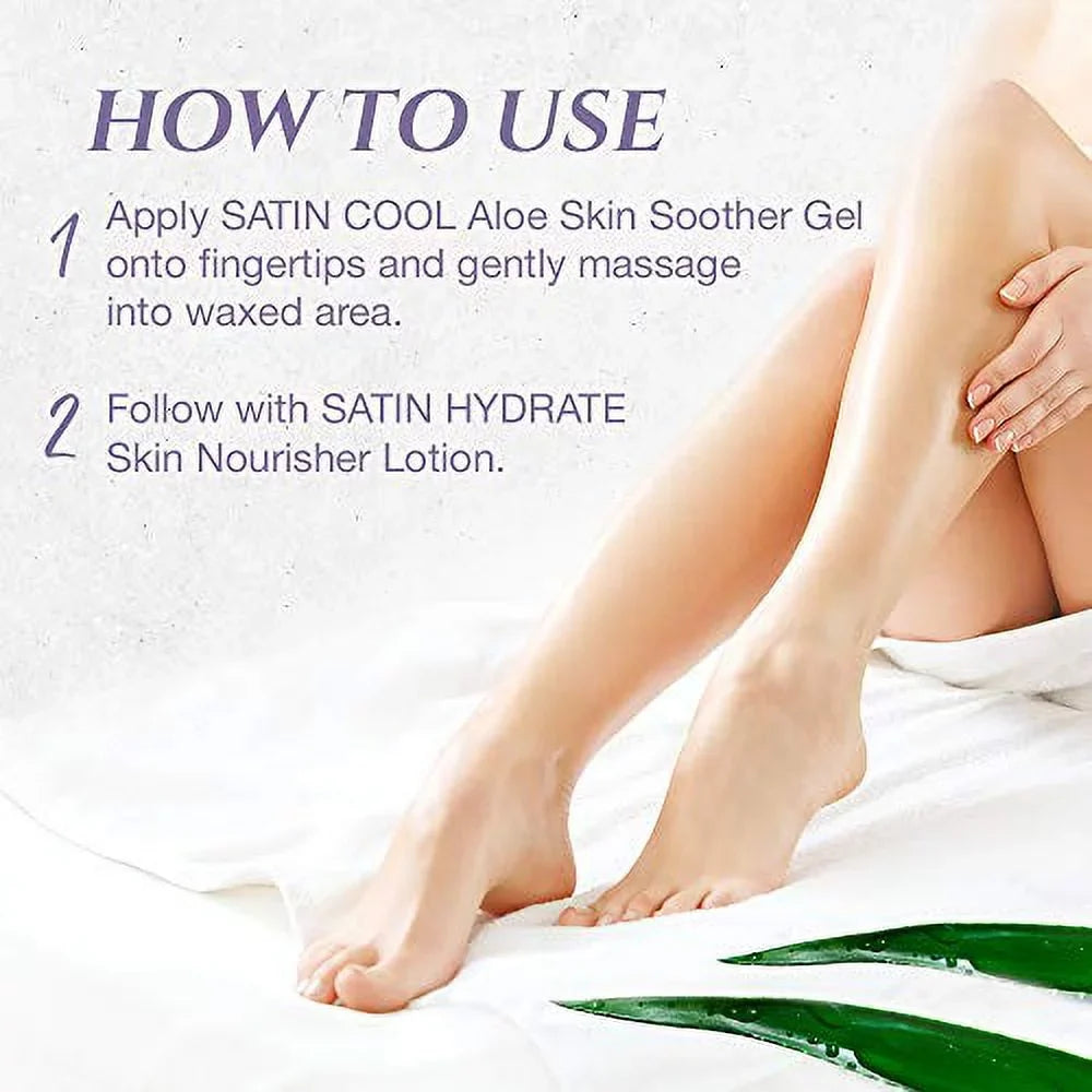 fl Satin Smooth Aloe Skin Soother 16 Cool Gel, Satin oz Vera