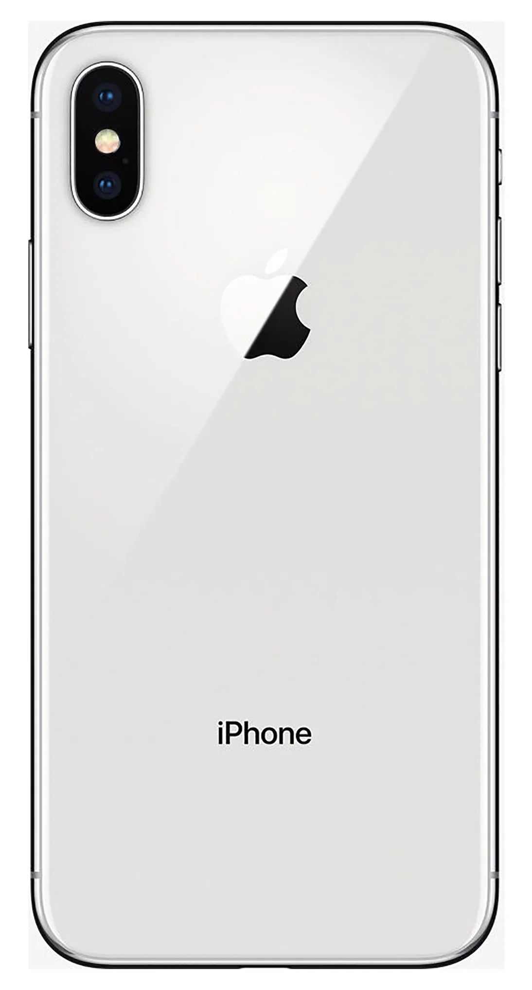 Unlocked (Used) w/ Camera Phone GSM Silver iPhone 64GB Dual 12MP - X