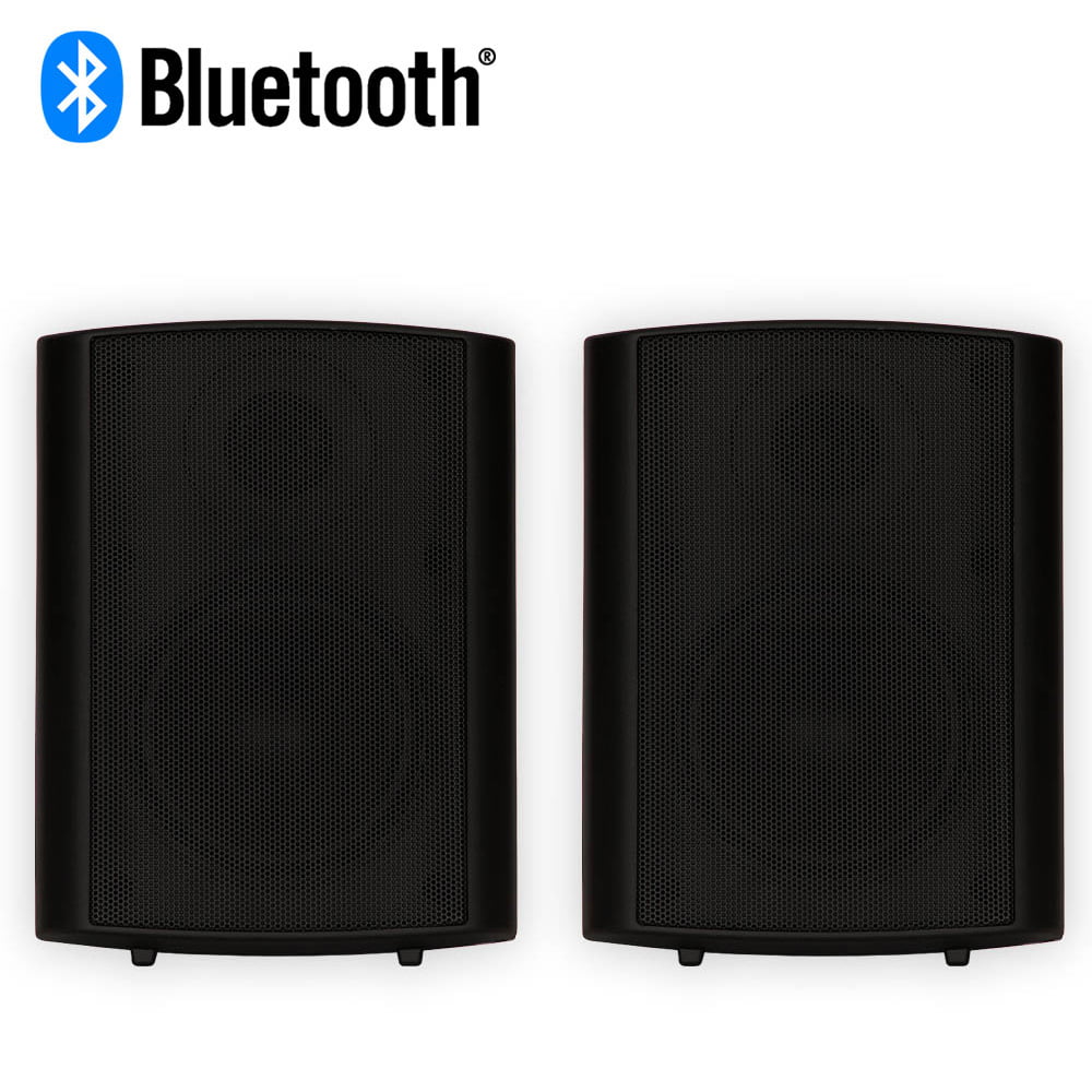 Speaker Bluetooth Black Indoor Solutions or Pair exterior Theater Powered TS425ODB