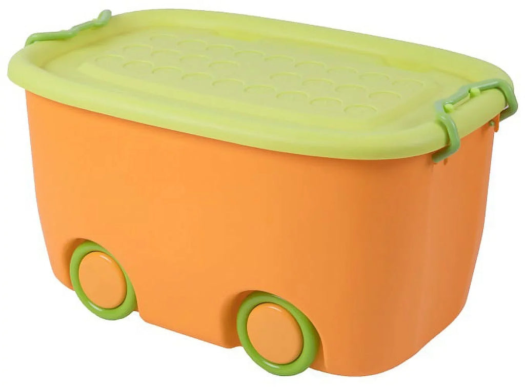 Toy with Stackable Wheels Box Storage