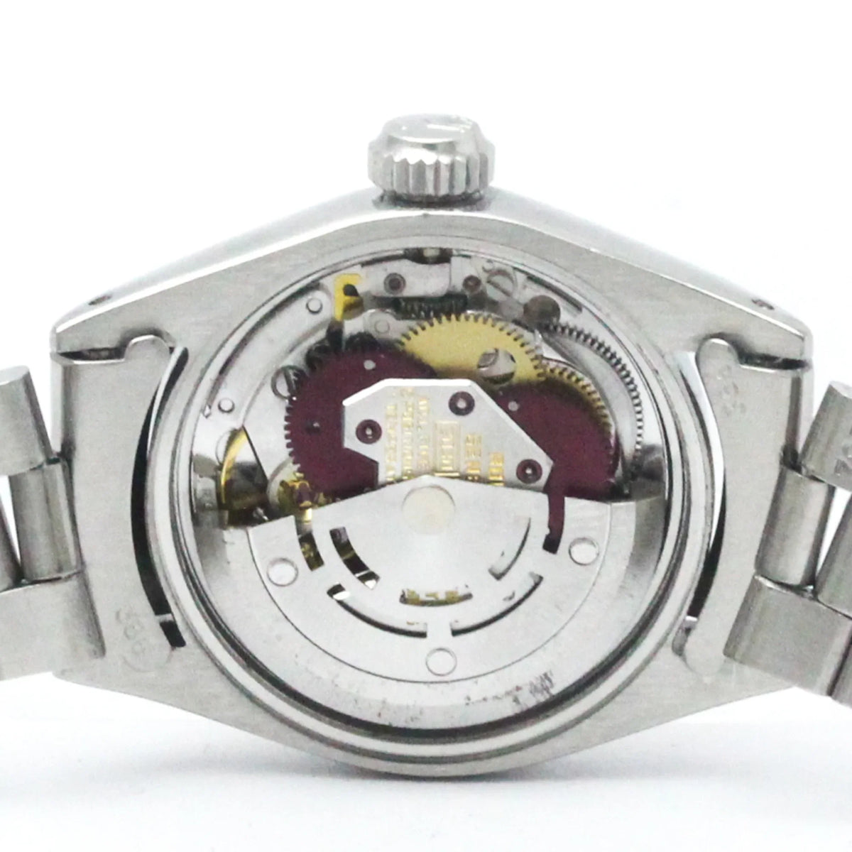 Perpetual Watch Steel (Fair) Vintage Gold 6719 White Oyster BF565449 Pre-Owned Ladies