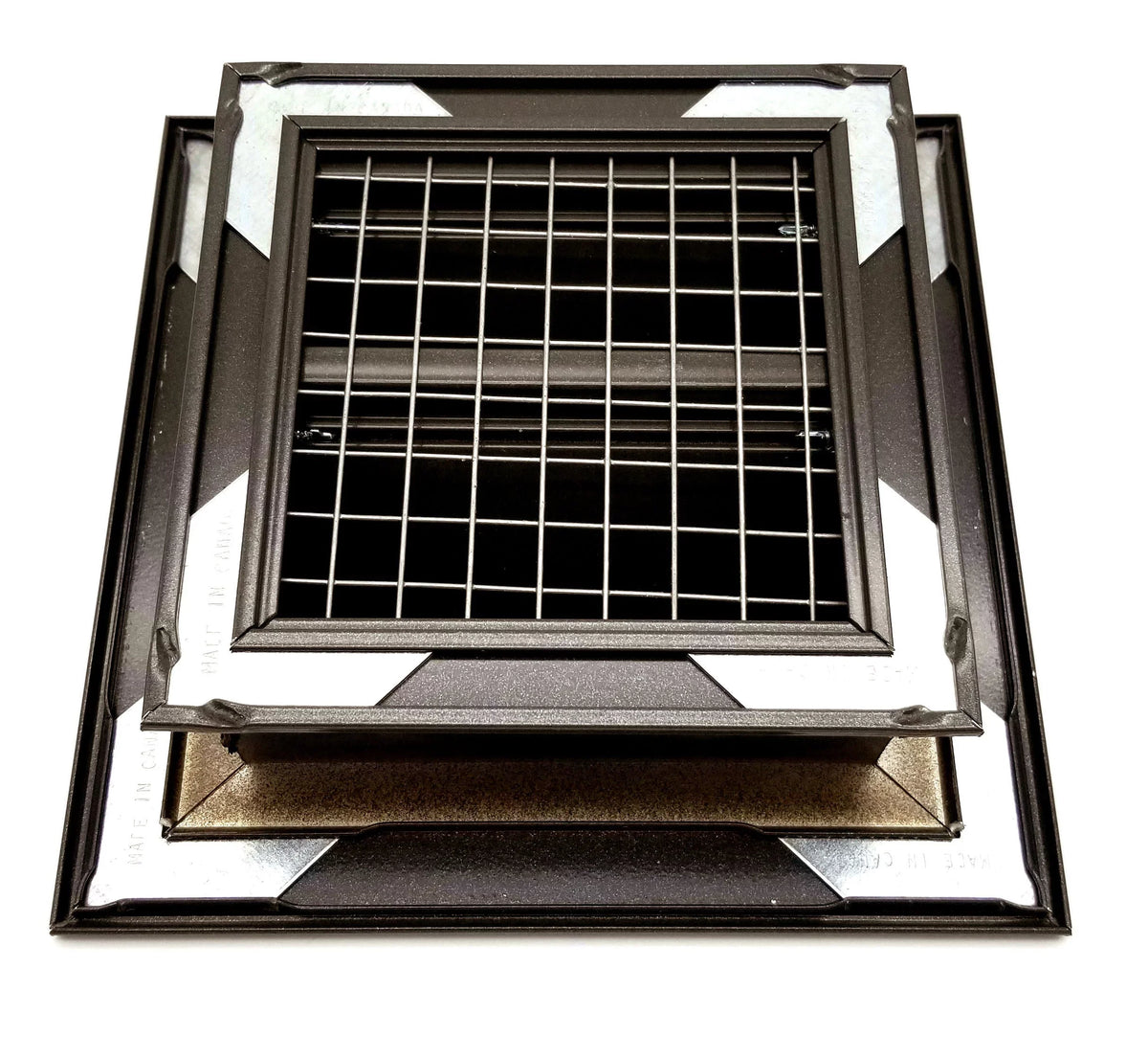 Walls - Crawl & Mesh 9.5h Vent & - HVAC Aluminum Grille Brown for Crawlspace x - 17.5w Exterior Screen X with Rain Outer Space 16"w Vent Dimensions Waterproof Air 8"h