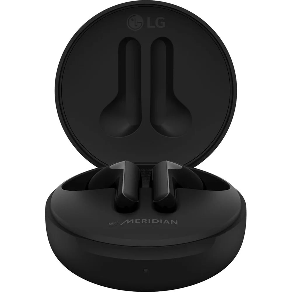 Compatible, Earbuds Free Bluetooth and TONE Noise Wireless Microphone Dual Office, Android Charging FN5W Meridian Reduction, with Open Wireless Sound, Work/Home - Box True for iPhone LG Black
