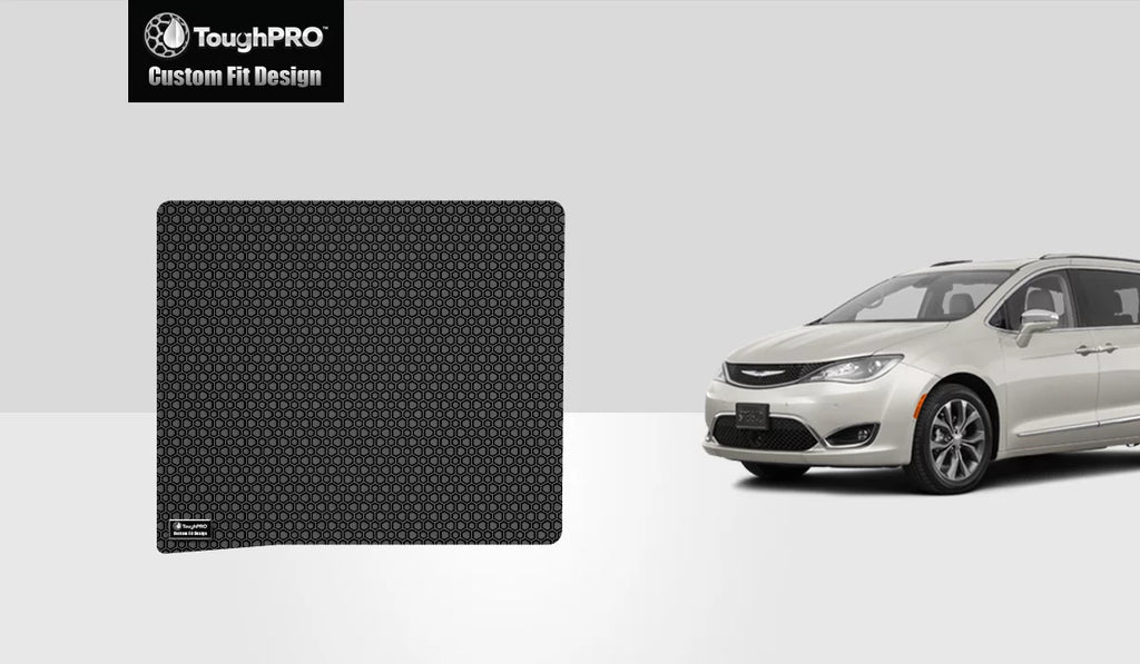 '- USA) in - Heavy Pacifica Black ToughPRO climate - CHRYSLER with Duty (Made Cargo - Rubber All Compatible 2017 Mat
