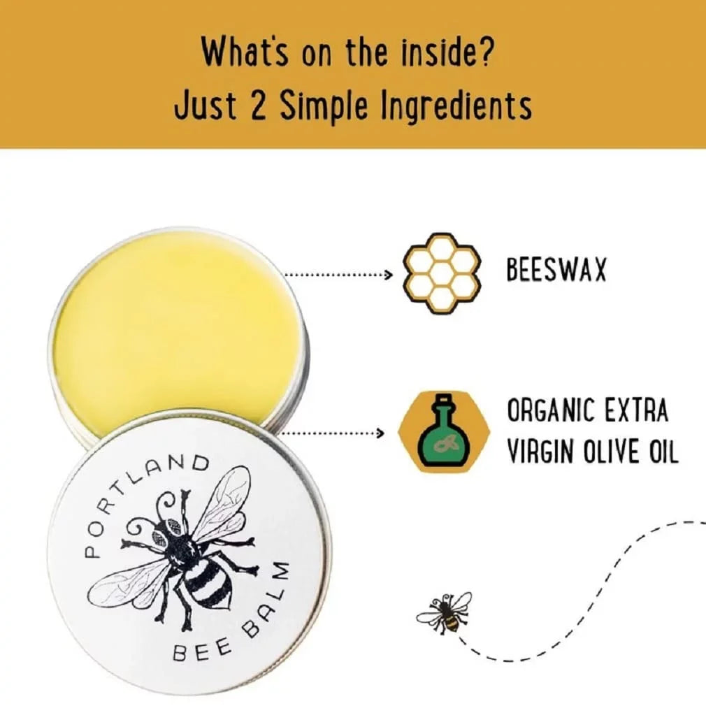 Handmade Portland 3) of (Pack Bee All Natural Simple Salve Balm