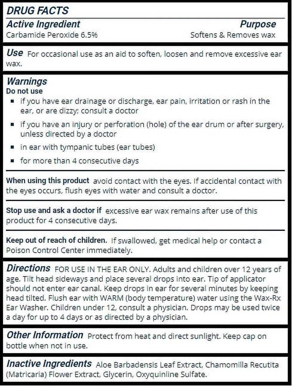 ounce System Conditioned, Easy Wax-PH Doctor Wash Ear 15.2
