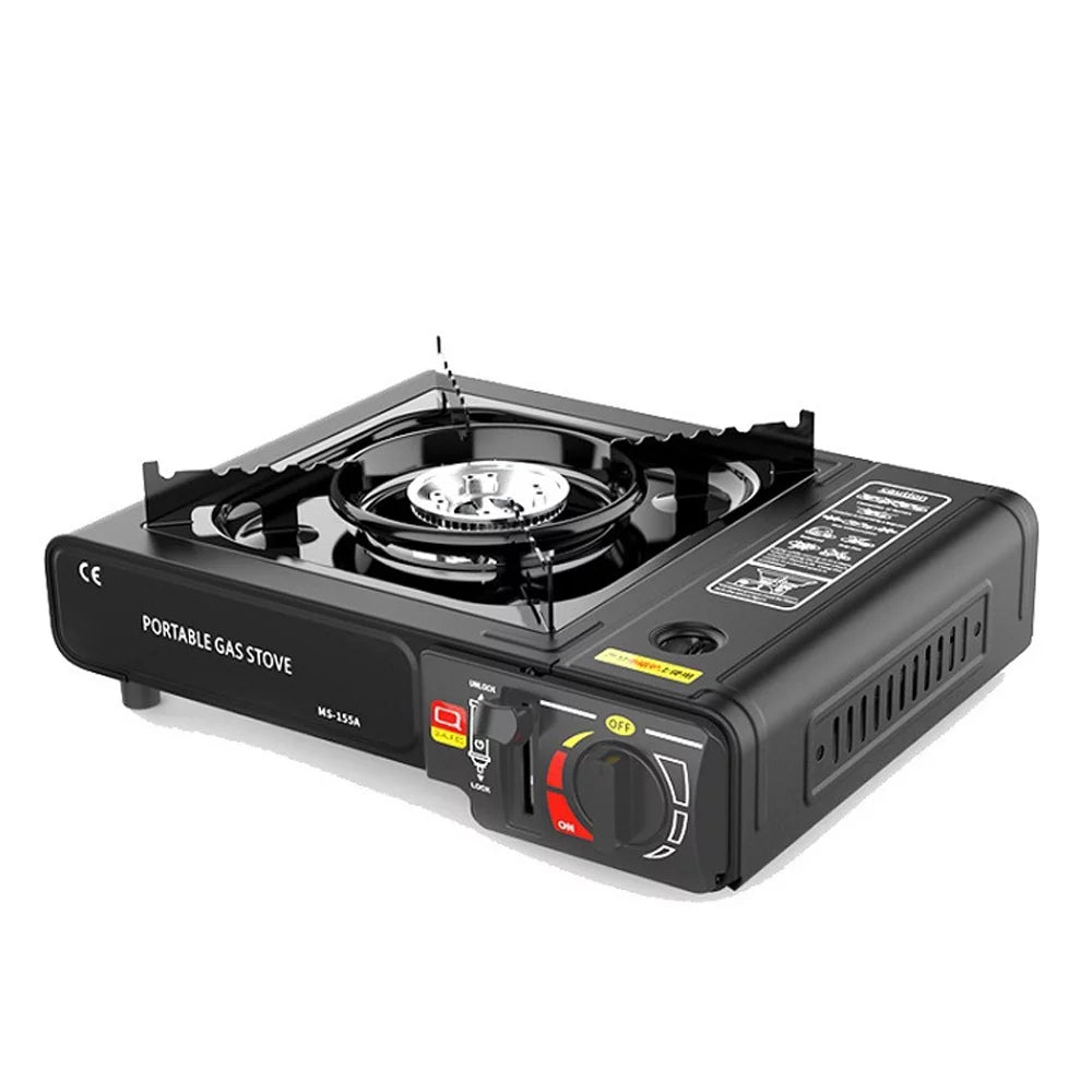 Portable exterior Ideal - Hiking, 2.9KW for Piezo Stove Ignition Picnics, Cooking, Butane with Backpacking, Camping, and Cassette Barbecues