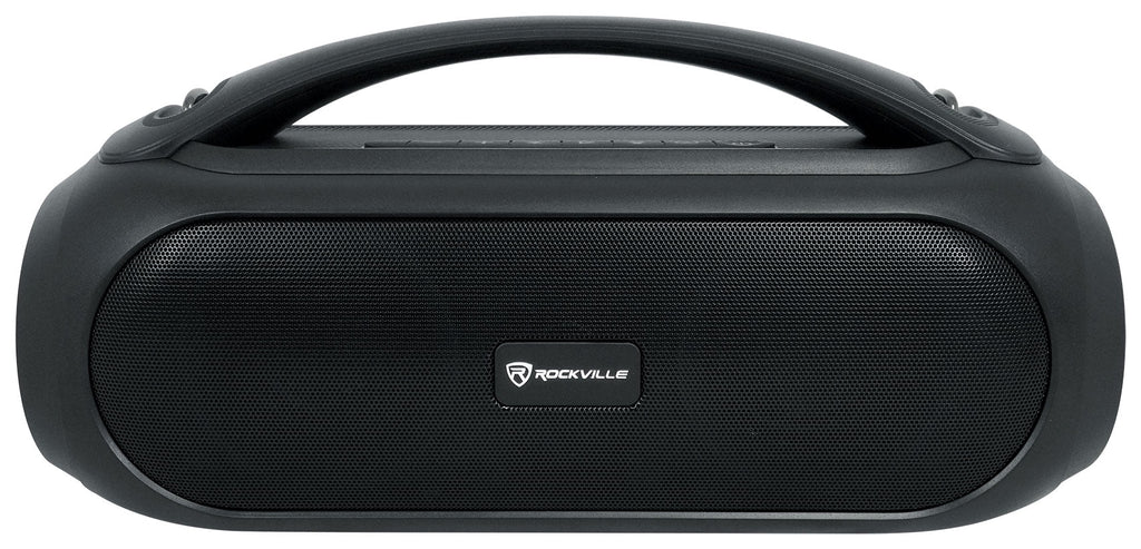 Portable MAX Bluetooth w/Wireless Speakers PARTY GO Rockville Link LED (2) BASS