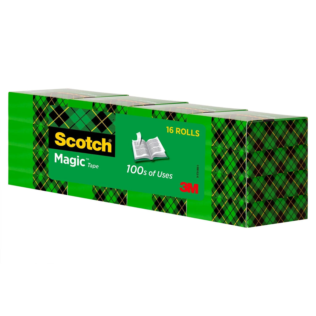 Scotch® Rolls Magic™ x 1,000", 810 Pack Of Tape, 16 3/4"