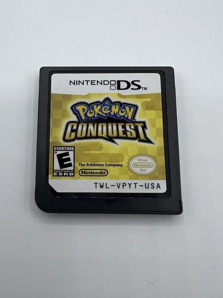 Cassette DS Conquest Only Pokemon Tested Nintendo