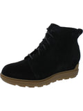 Sorel Lace-Up Suede Womens Booties