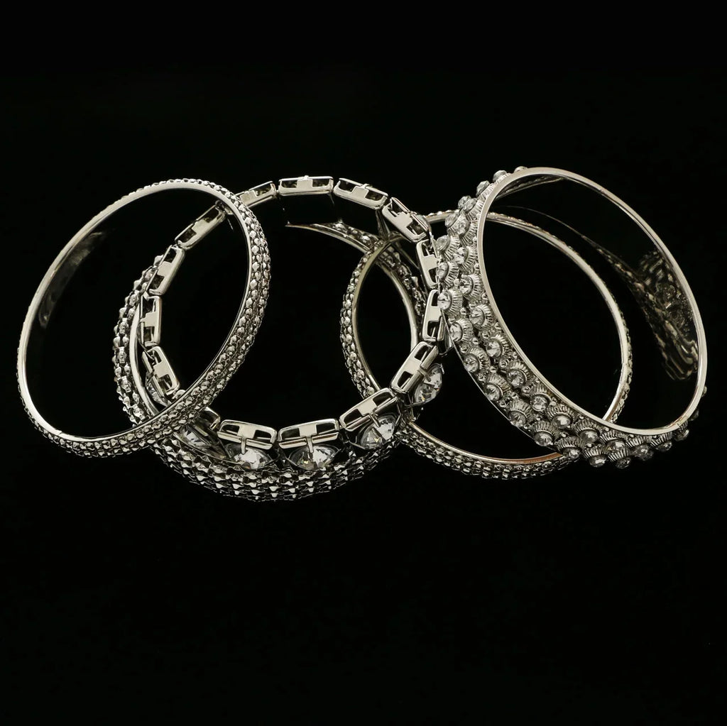 Set Erica Lyons Silver-Tone Bracelet Designer