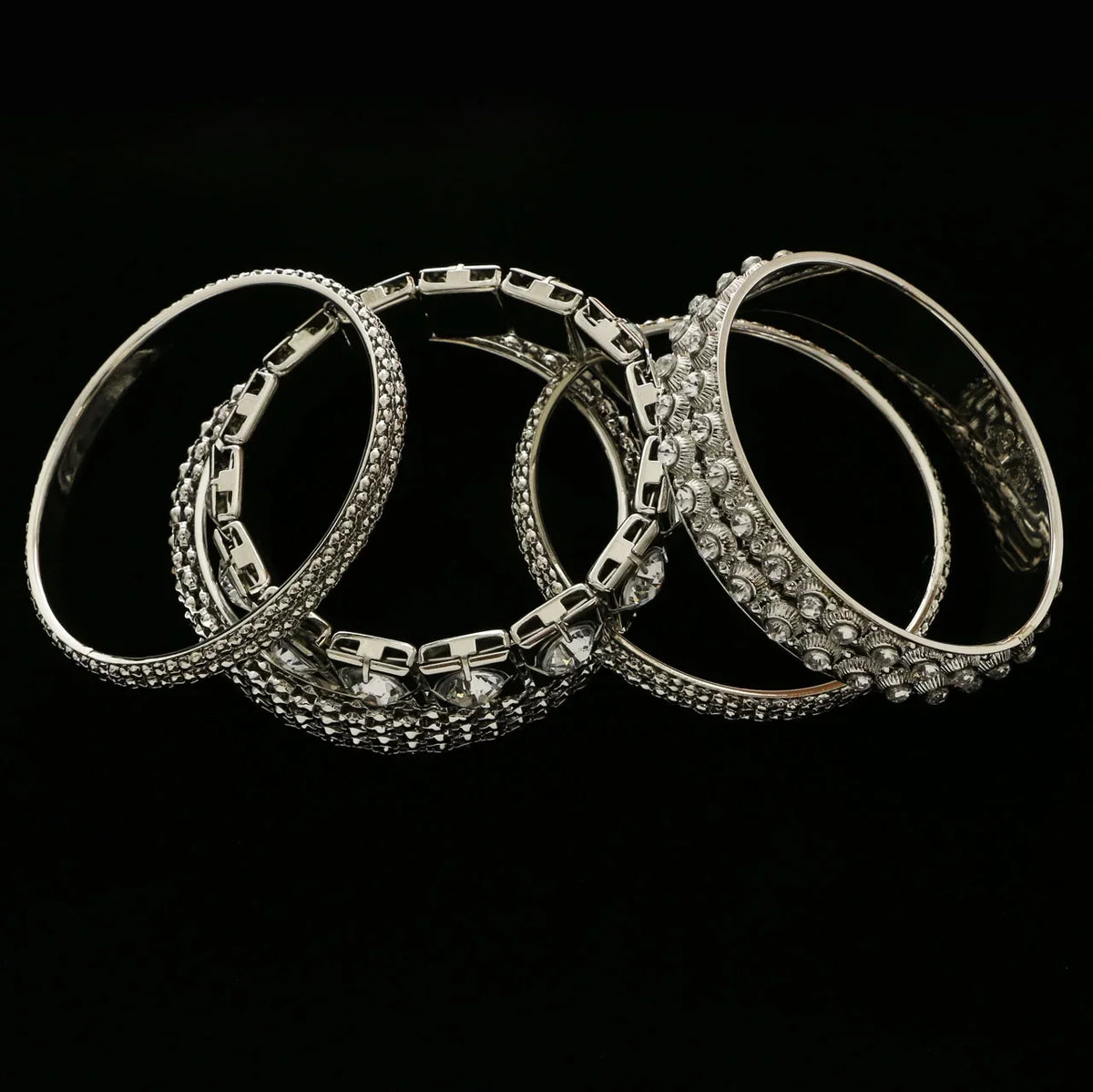Set Erica Lyons Silver-Tone Bracelet Designer