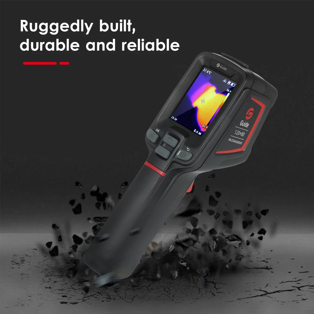 Hot Pixels Heating 120x90 Handheld Imager Camera Resolution Electrical Thermal Repair Infrared PCB T120 Floor Guide Car
