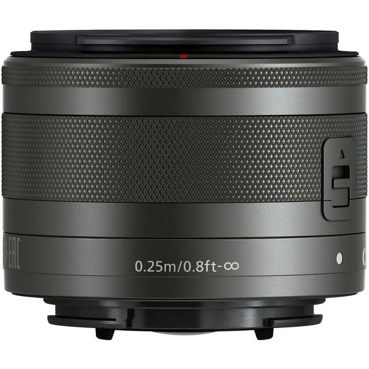 IS - STM 15-45mm Basic EF-M BuzzPhoto Canon f/3.5-6.3 Bundle Lens (Graphite)