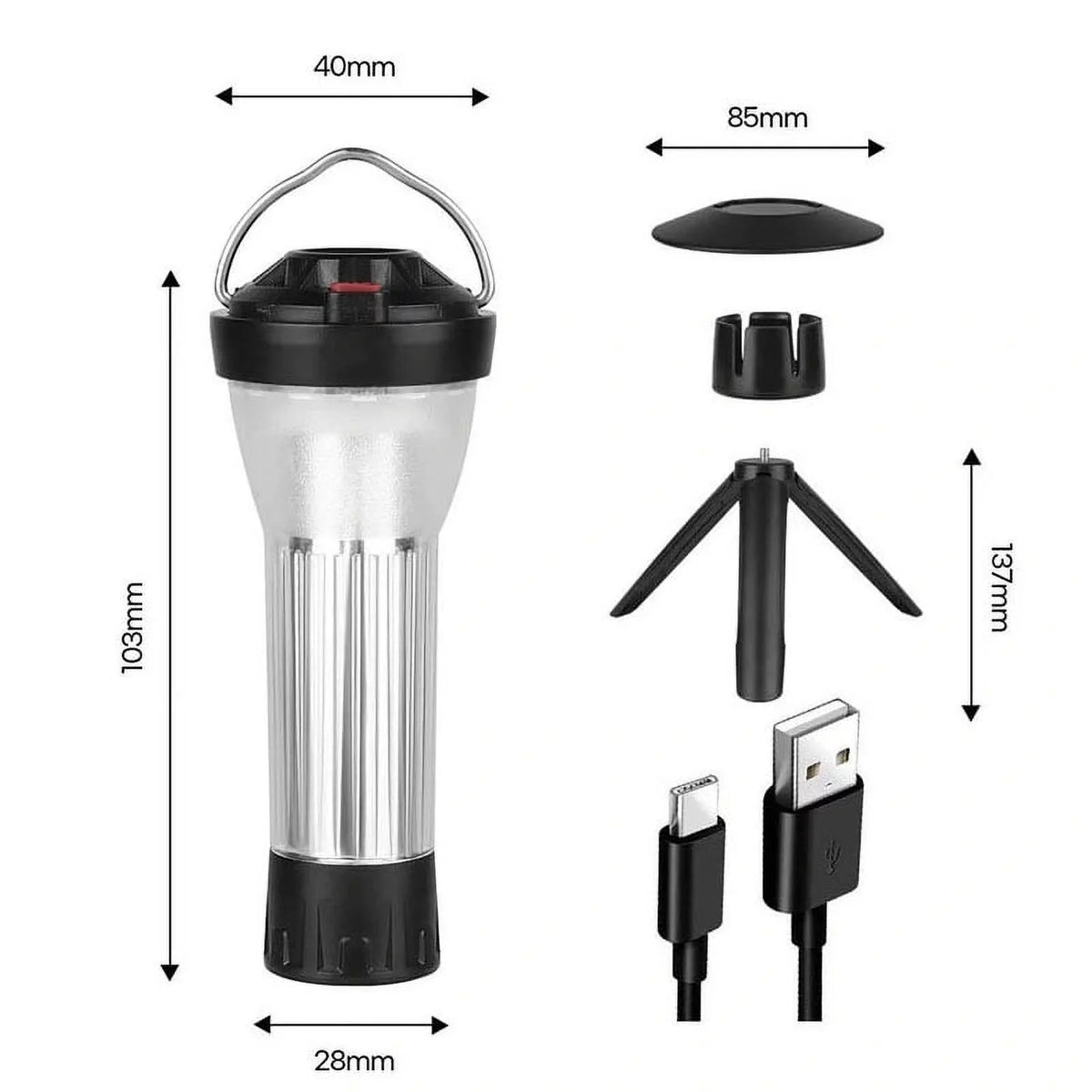 Lantern Emergency Goal 5 With Blackdog Lamp Lighting To Similar Base Lantern Magnetic Flashlights 3000Mah Zero Led Camping Modes