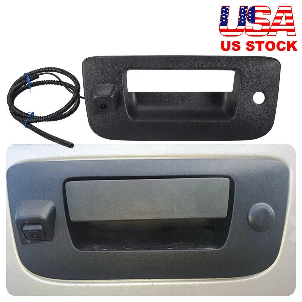 Chevy with 07-13 View Rear Compatible Silverado/GMC JahyShow Camera Tailgate Sierra Handle -