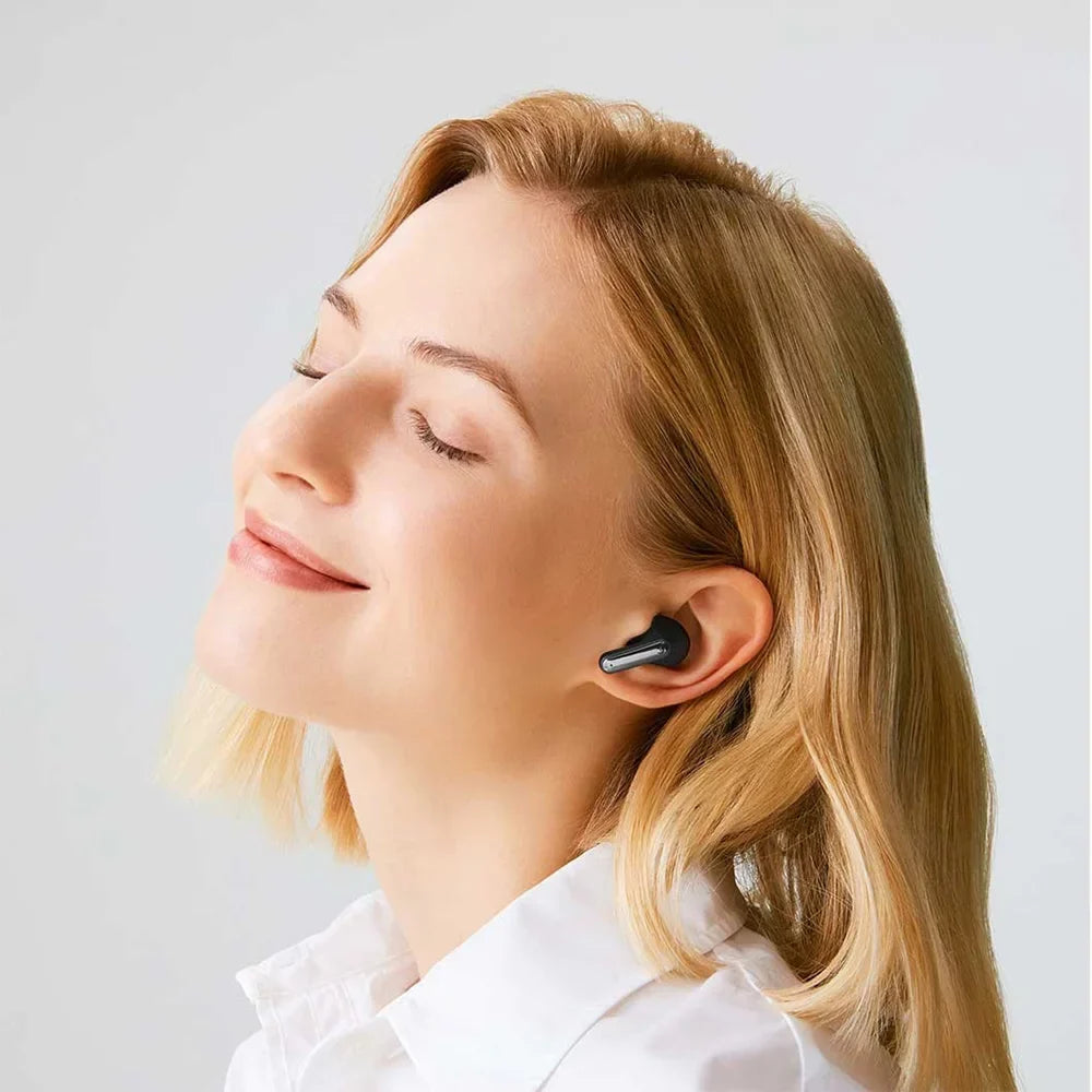 Box Earbuds, True FP7C Free Active Noise Open LG Wireless TONE UVnano Black Cancellation
