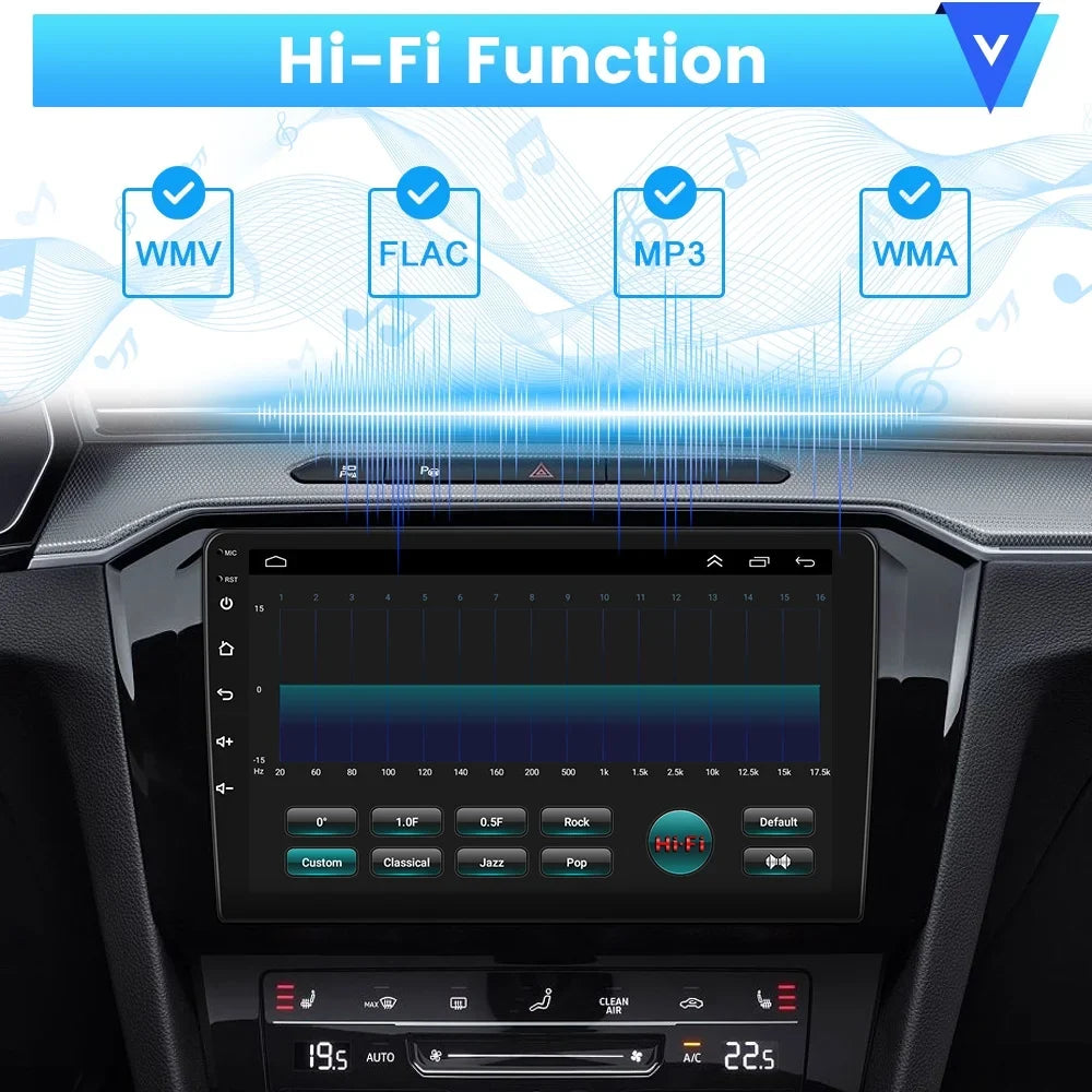 GPS Podofo 2007-2012 Kuga/Mazda Wireless Carplay Touchscreen AHD Escape/ 2+64G Stereo WIFI Auto Android Tribu FM Radio Link Hifi, Backup for 13 Mirror Bluetooth Android 9'' Camera Car