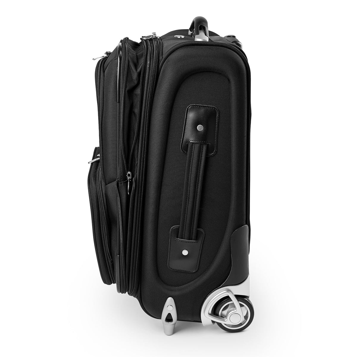 Softside Suitcase Cyclones Rolling Iowa Carry-On State MOJO 21" Black