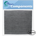 4-Pack Cabin for 97133-3SAA0 - Replacement Air Carbon, Filter Car/Automotive ACF-11178 KIA Activated for