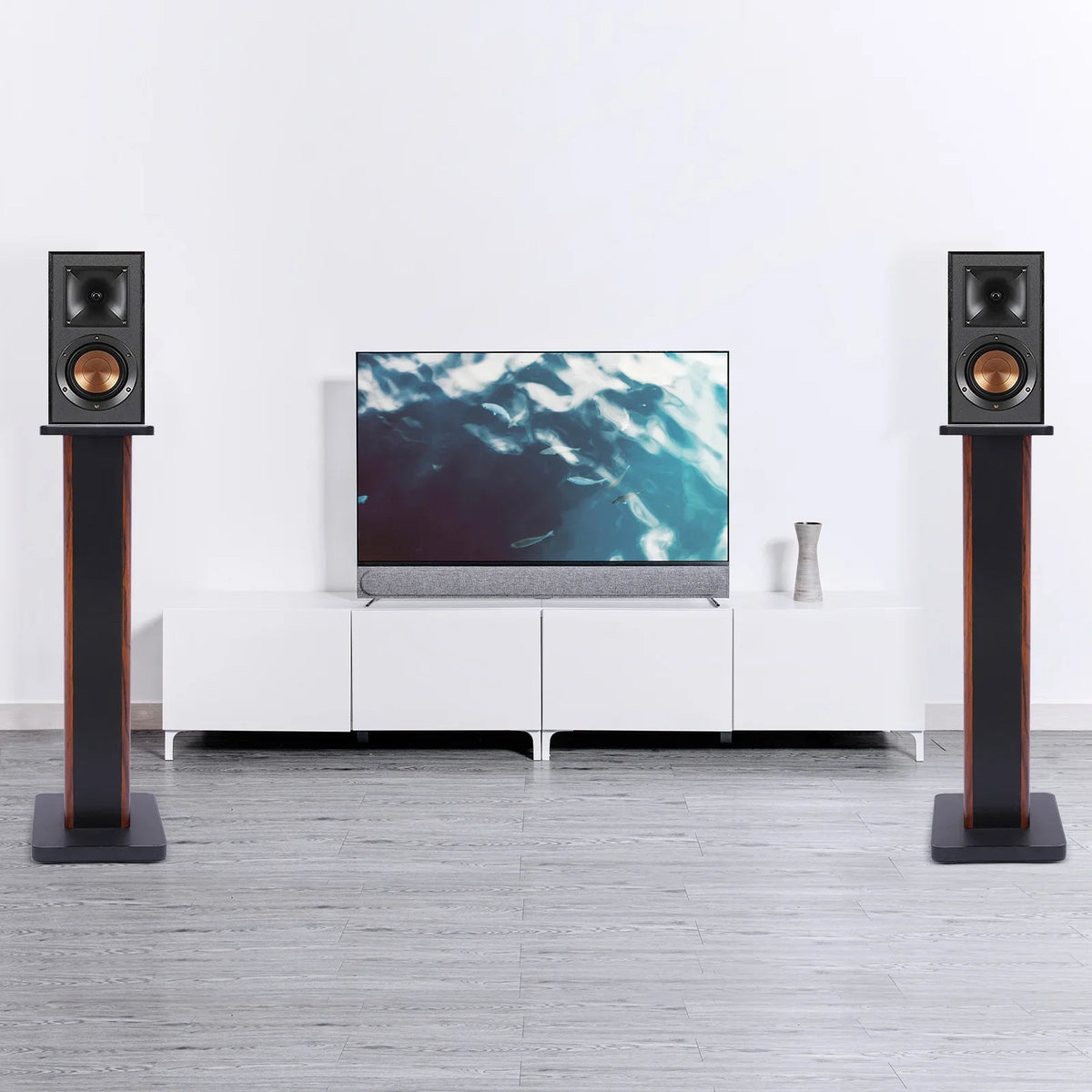 Speaker Home 2x28" Holder Studio Monitor Speaker Theater Multimedia Stands Stand
