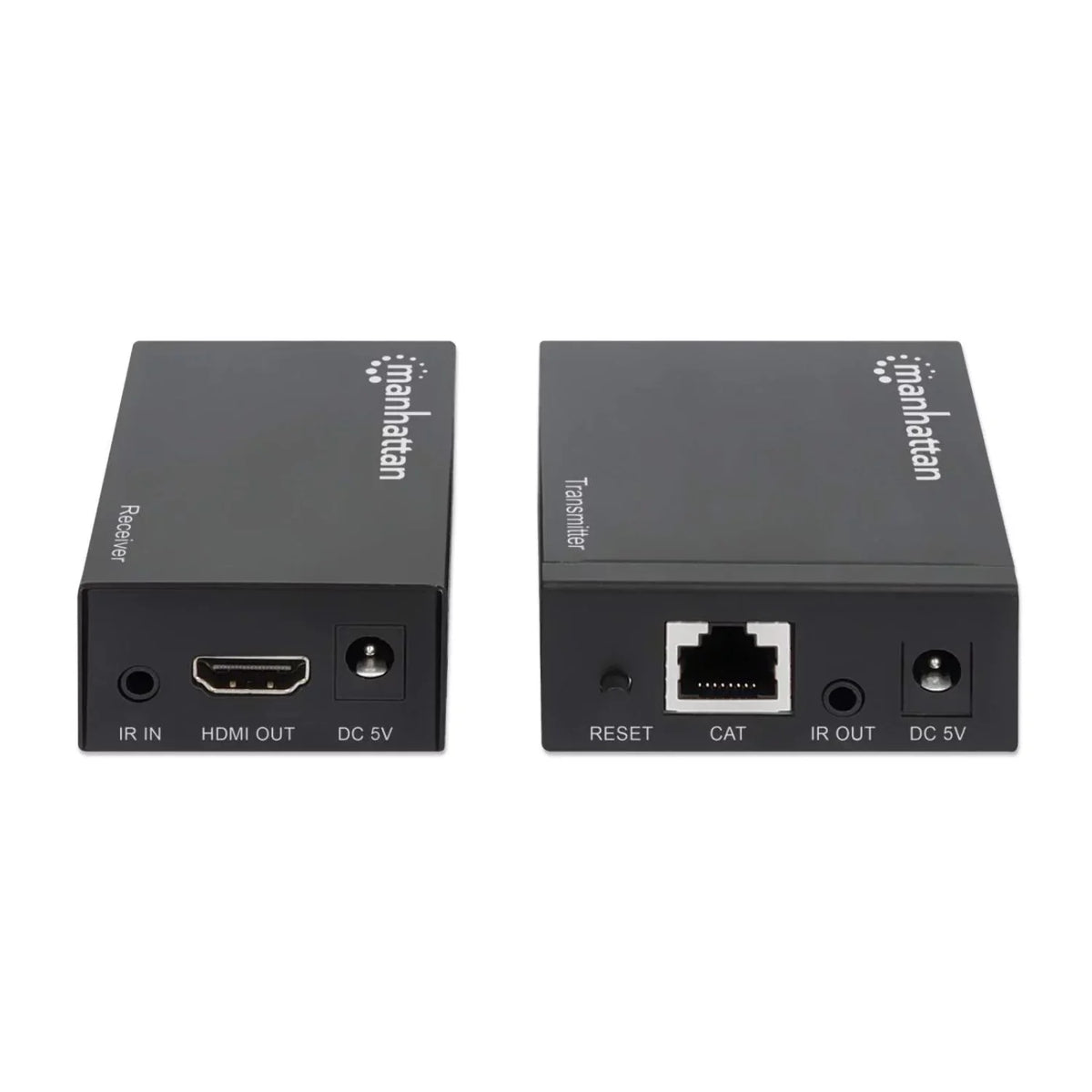 IR 164 support Extender to HDMI Cable and Single Up over Ethernet Cat6 Manhattan ft. Kit with 1080p