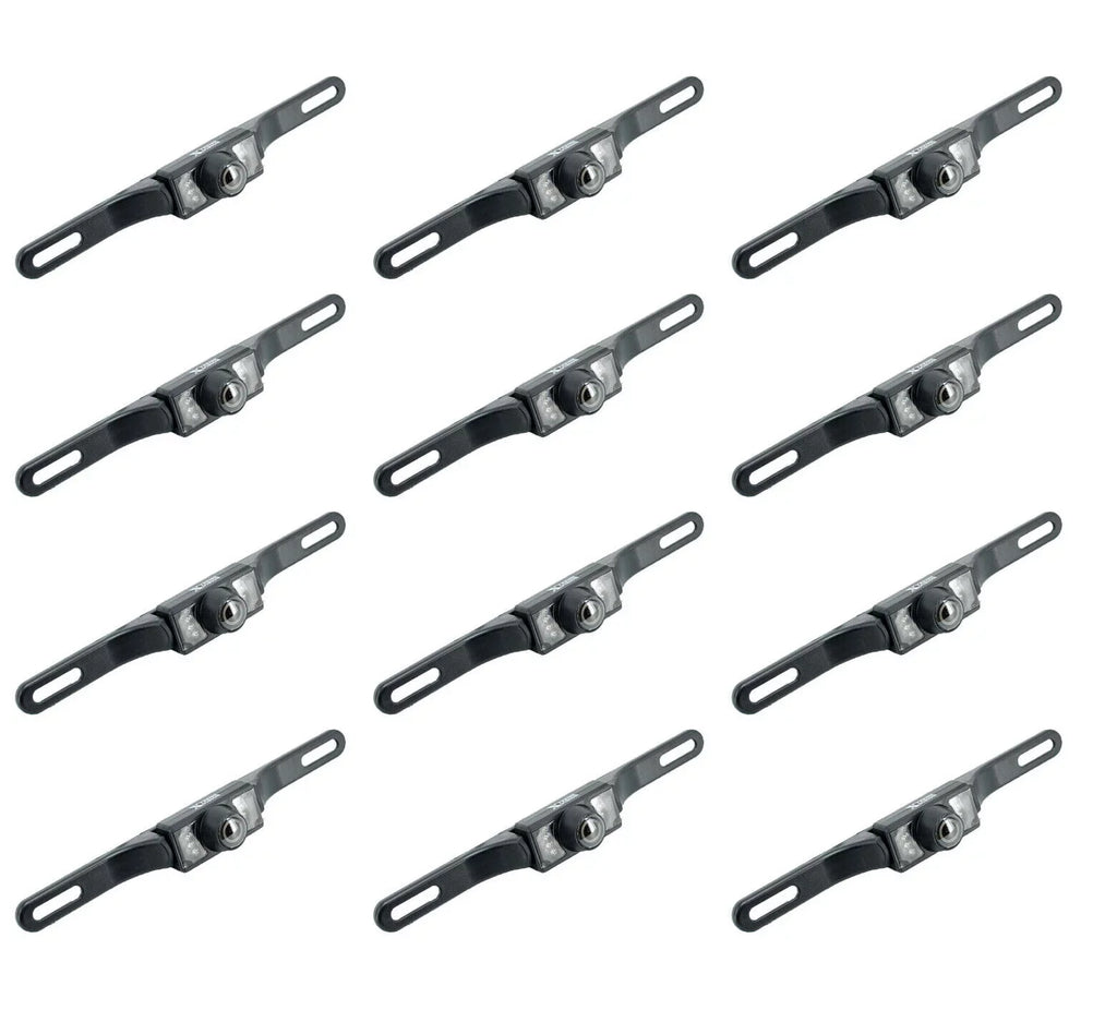 Rear 12x Angle Bundle Night Vision Wide View Backup Camera License Plate HD Waterproof