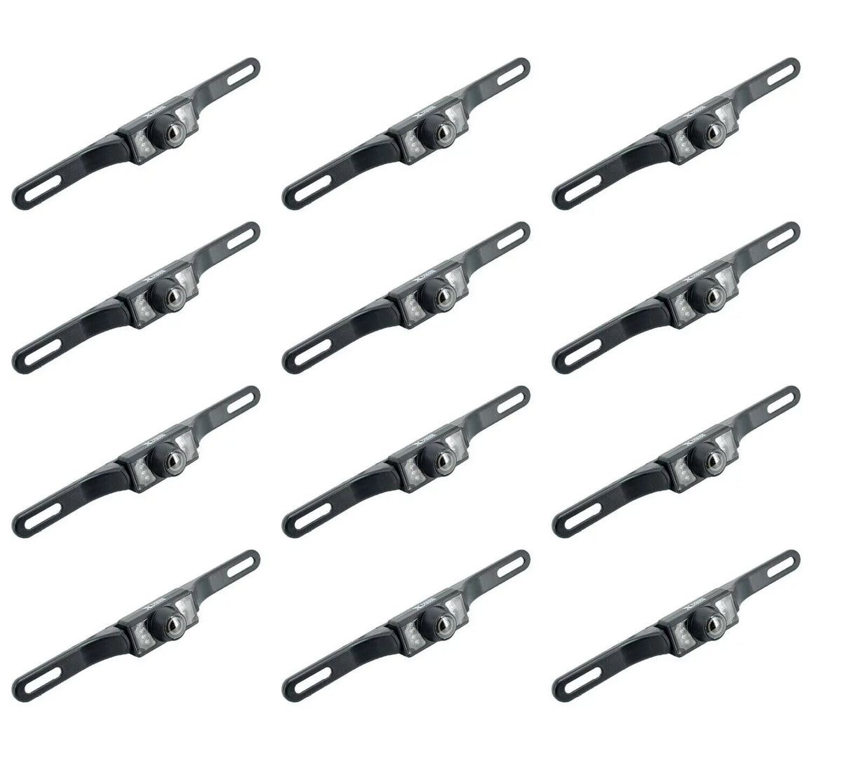 Rear 12x Angle Bundle Night Vision Wide View Backup Camera License Plate HD Waterproof