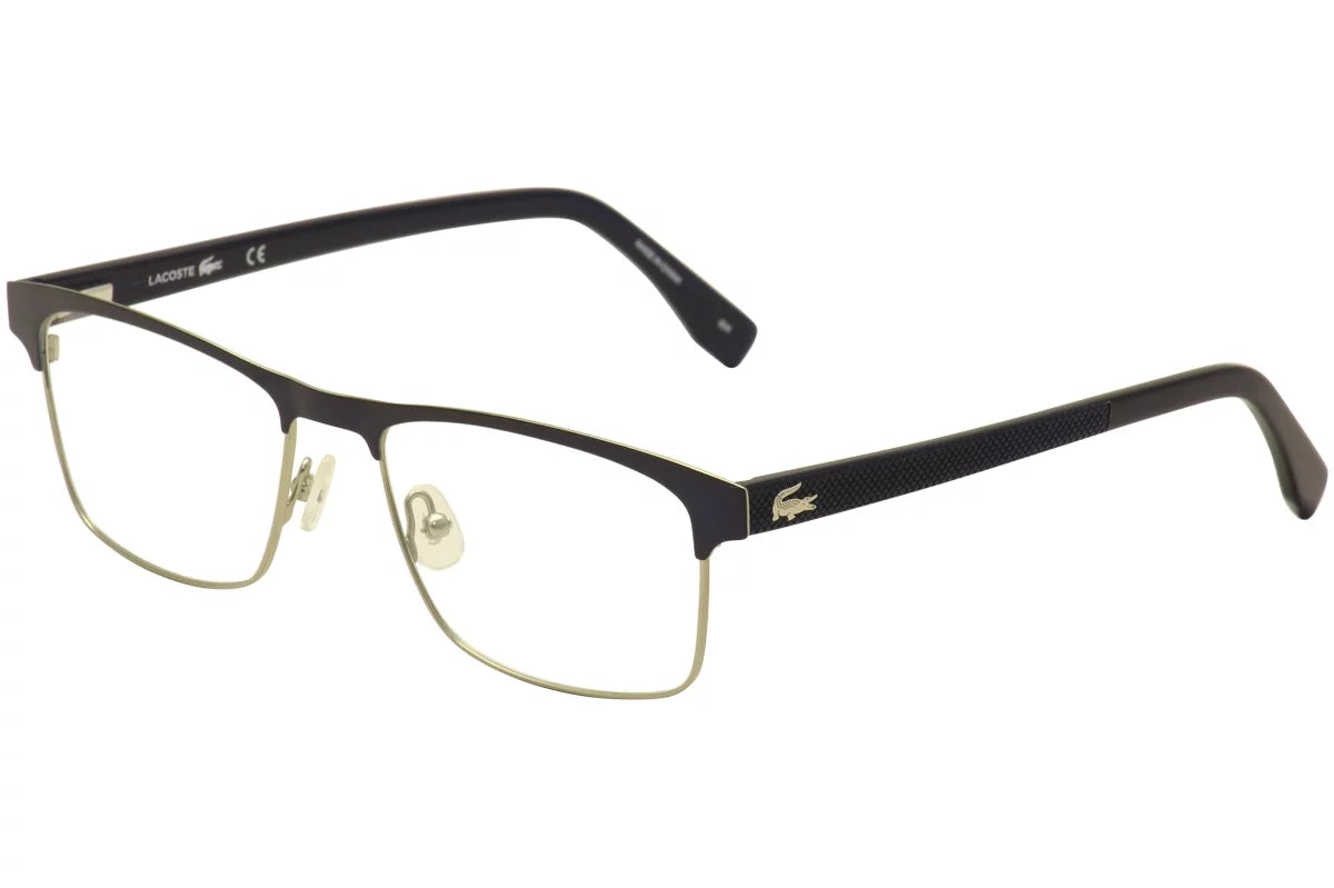 424 Lacoste Matte Eyeglasses L2198 Blue