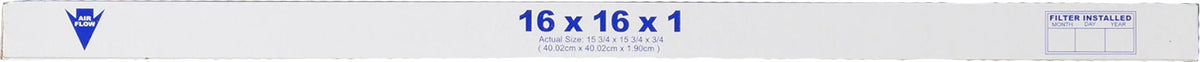 Nordic Pure Filters Pleated 7 16x16x1 Plus 6 MERV Air Carbon Pack