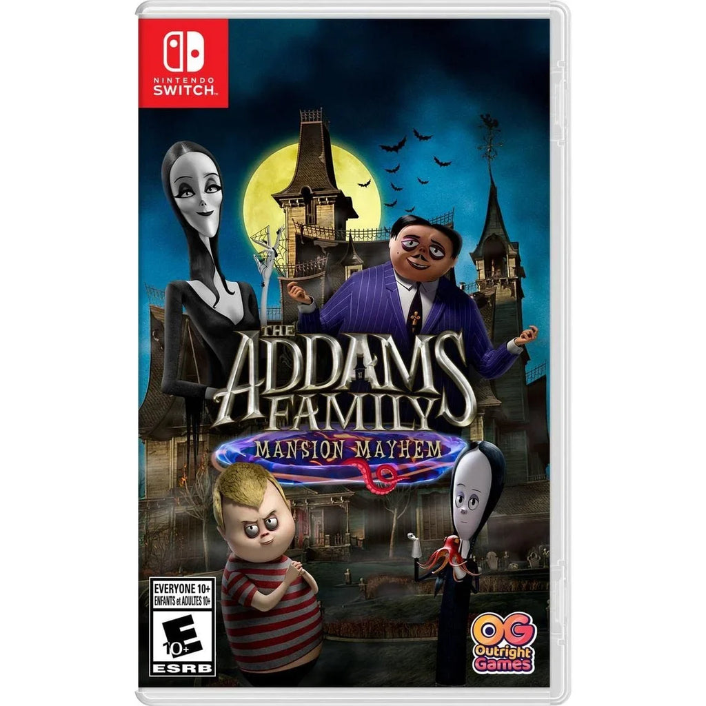 Mansion Nintendo Mayhem - Addams Family: The Switch