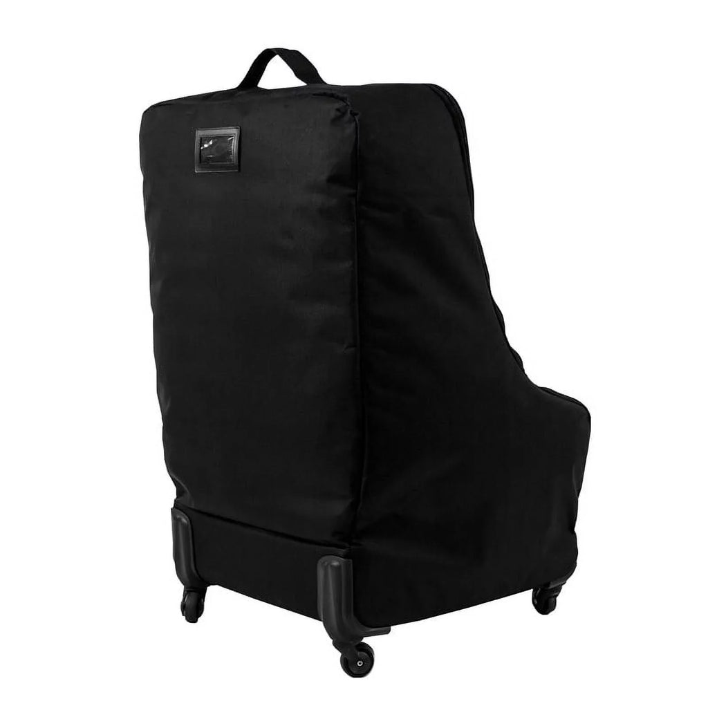 Black Deluxe Car Carrier, J.L. Childress Seat and Wheelie Padded Travel Spinner Bag