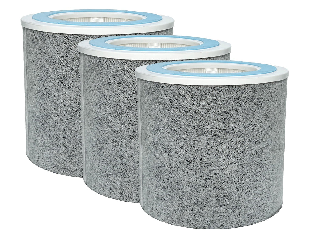 Packs Air For HC452, 3 Replacement Purifier HP102 Activated HP102 Shark Filter Carbon HEPA True