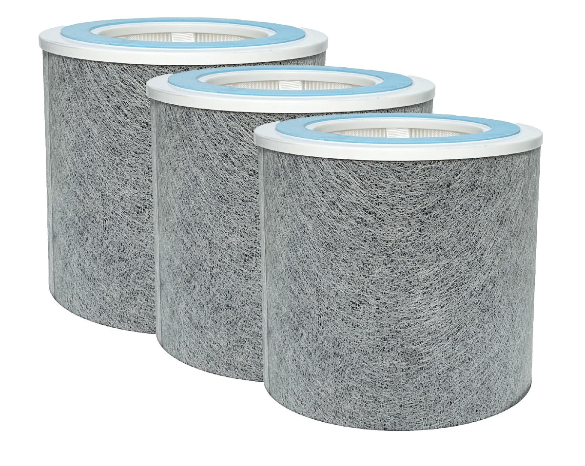 Packs Air For HC452, 3 Replacement Purifier HP102 Activated HP102 Shark Filter Carbon HEPA True