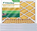 AC (4-Pack) 11 MERV Filterbuy Filters Furnace 8x20x2 Air Pleated HVAC