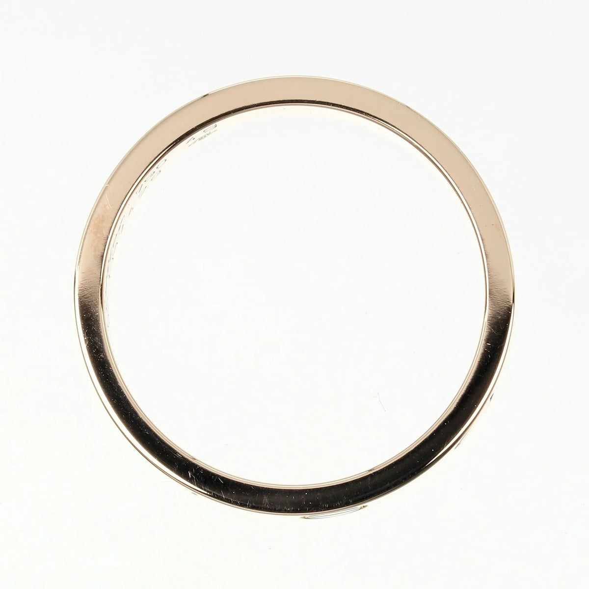 Ring (Good) K18 Approx. Wedding Pre-Owned Gold, Pink Love PG Cartier I132124020 3.6g 9, dimension