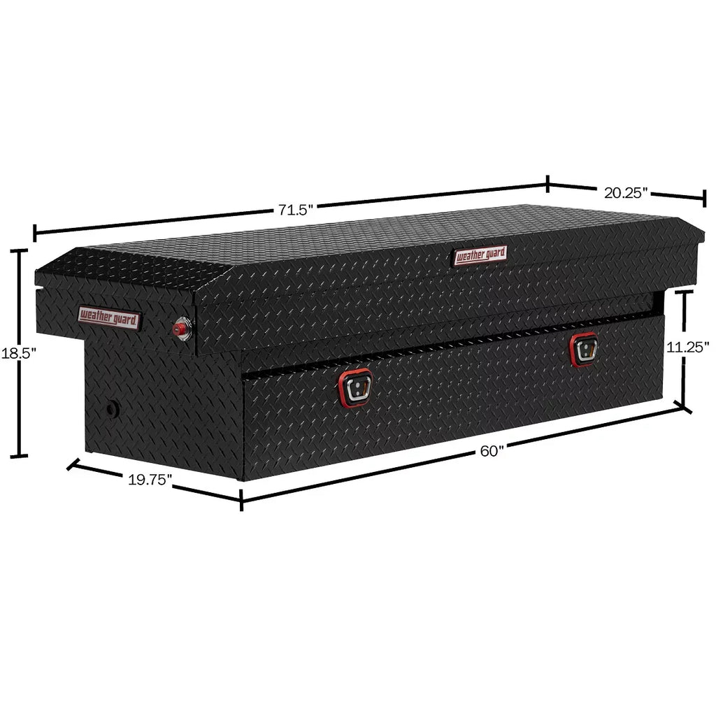 127-5-03 Box,Black,Non-Adjustable,72 in Truck Guard climate