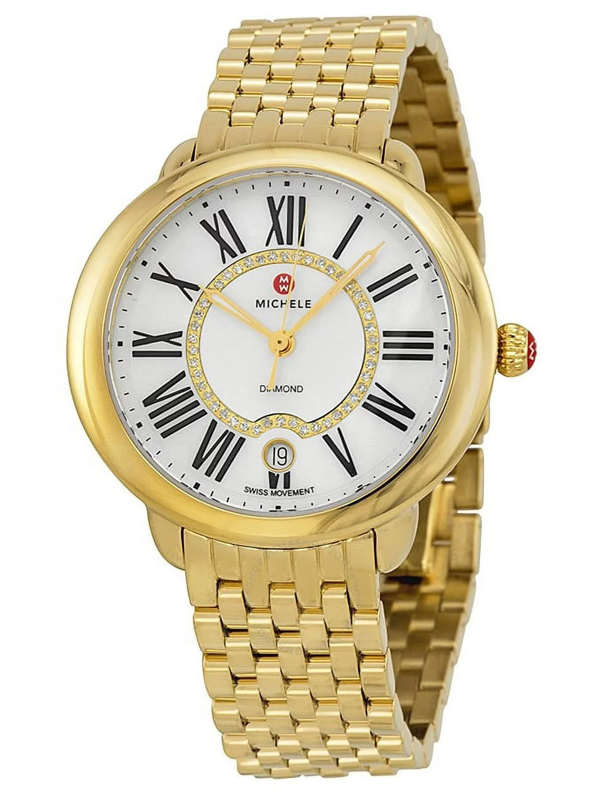 of Mother MWW21B000017 Michele Serein Dial Pearl Ladies Watch