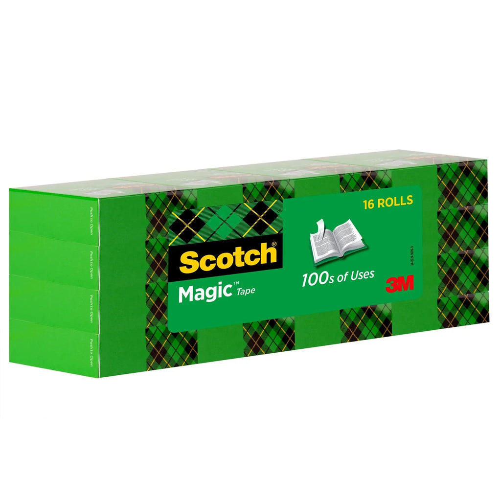 Scotch® Rolls Magic™ x 1,000", 810 Pack Of Tape, 16 3/4"