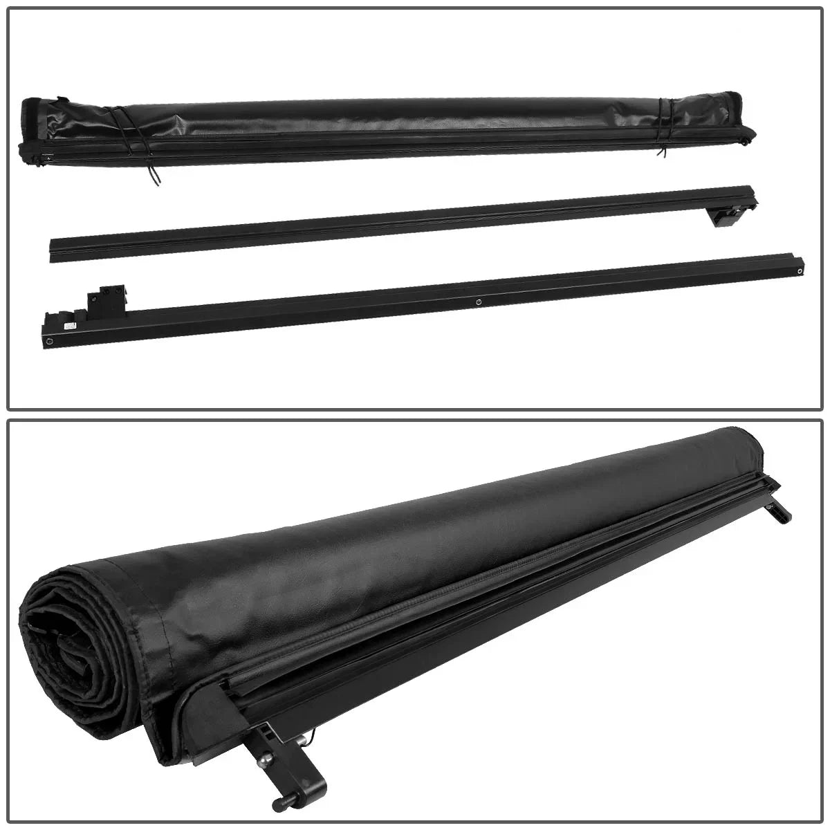 Vinyl 5 Tonneau Chevy 2015 for Roll-Up Short Cover TTC-RU-043 to Ft Motoring Canyon Colorado/GMC DNA 2019 16-18 Soft Bed