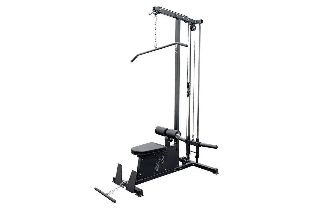 Lat-Pulldown/Low-Row HUNTER: BOLT Plate-Loaded Combo