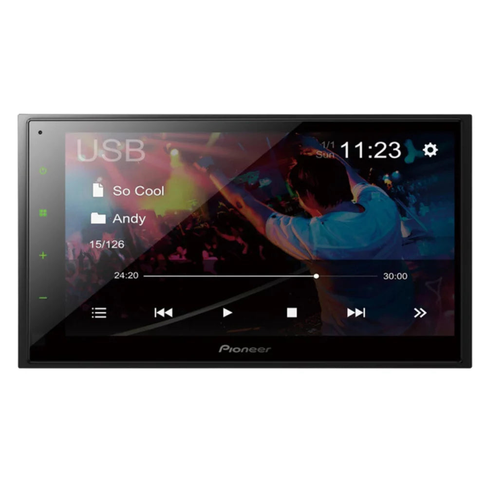 DMH-341EX Restored Camera Digital (Refurbished) Backup w/ 6.8" Multimedia Pioneer Receiver