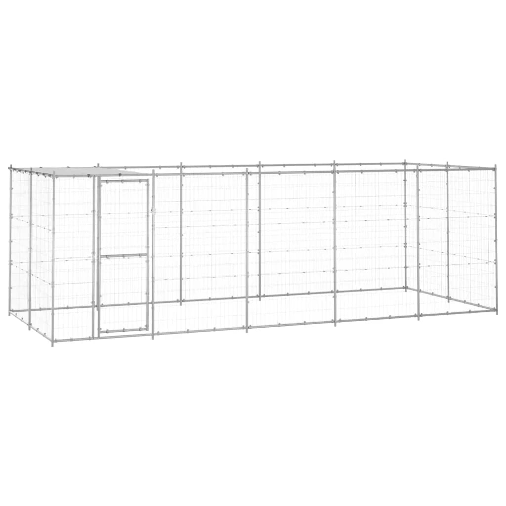 Steel 130.2 ft² with Roof Anself Galvanized